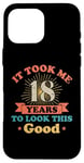 Coque pour iPhone 16 Pro Max Live Legend 18th years Vintage Birthday Party Celebration