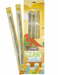 24 stk Giant Dino Cables - Lang Fargerik Lakrisstang med Fruktsmak - Hel Eske 624 gram