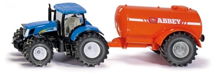 Siku - 1:50 Traktor m Enakslet Slamsuger