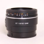 Sony Used DT 50mm f/1.8 SAM Prime Lens