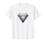 Diamond White Tshirt White Graphic Tee Men Cool Shirts White T-Shirt