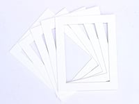 Frame Company Lot de 10 Supports Blancs 14x11 pour A4 *Choix de Couleurs*