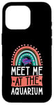 iPhone 16 Pro Meet Me At The Aquarium Boho Bohemian Rainbow Fish Tank Case