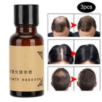 3Pcs 20ML Hair Growth Serum Nutrition Faster Hair Growth Repair For Dry Frag TDM