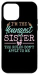 iPhone 12 mini Rules Don't Apply to Me Youngest Adult 3 Sisters Matching Case