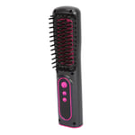 Hair Straightener Brush Cordless USB Rechargeable Fast Heating Frizz Control SG5