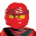 DISGUISE Ninjago - Masque de Kai - Masque Déguisement - Ninja du Feu - Accessoire Officiel - Taille Unique - Rouge - - Parfait pour Fêtes et Cosplay - Enfants 3+