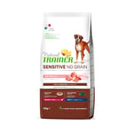 Natural Trainer Sensitive No Grain Adult Medium/Maxi Single Protein med svinekjøtt og poteter - 12 kg