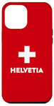 iPhone 12 Pro Max Switzerland Flag Helvetia Suisse Swiss Schweiz White Red Case