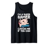 Gaming I'M A SUPER GAMER CATCH ME IF YOU CAN Children Tank Top