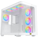 Boitier PC E-ATX Xigmatek Pano Arctic, Blanc avec 7x G20A _ EN44267