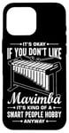 iPhone 16 Pro Max Funny Marimba Instrument Pun for a Marimba Player Case