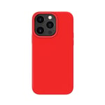 Coque antichoc en gel de silicone doux pour Apple iPhone 13 Pro, Rouge Ardent - Neuf