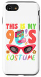 Coque pour iPhone SE (2020) / 7 / 8 This Is My 90's Costume Retro 1990's Party Années 90 Musique