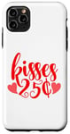 Coque pour iPhone 11 Pro Max 25 Cent Kisses Funny St Valentin Kissing Booth Kiss Love