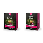 Café Royal Lungo Forte 36 Capsules for Nespresso Coffee Machine - 8/10 Intensity - UTZ certified Coffee Capsules recyclable Aluminium (Pack of 2)