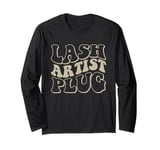 Lash Artist Plug Lashes Eyelashes Lash Artist Long Sleeve T-Shirt