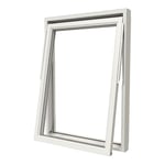 Vridfönster NorDan NTech 3-Glas Aluminium