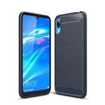 Huawei Y7 Pro 2019 Carbon Fibre Case  Navy