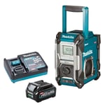 Makita MR002GZ 40V XGT Bluetooth Jobsite Radio With 1 x 2.5Ah Battery & Charger