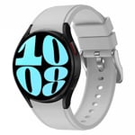 Silikon klockarmband No-Gap Samsung Galaxy Watch 6 (40mm) - Ljusgrå