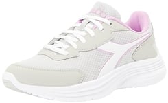 Diadora Femme Eagle 7W Chaussure de Gymnastique, Silver DD White, 38.5 EU