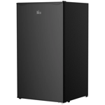 91L Freestanding Under Counter Fridge Ice Box Reversible Door Black HOMCOM