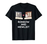 Romeow And Mewliet Romeo And Juliet Cat Kitten Animal T-Shirt