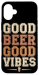 iPhone 16 Plus Craft Beer Enthusiast Local Brewery Fan Small Batch Beer Case