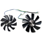 Carte de remplacement de ventilateur de remplacement pour ZOTAC GeForce GTX1060,1070ti,1080,1080ti,8 Go,revenu du ventilateur,92S2U, - Type a pair of fans