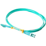 Fiberpatchkabel OM3 LC-LC 50/125 duplex 1M