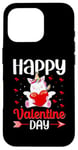 iPhone 16 Pro Unicorn Happy Valentine Day Couple Funny Unicorns Lovers Case