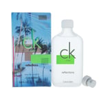 Calvin Klein CK One Reflections 100ml Eau de Toilette Spray for Unisex