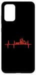 Coque pour Galaxy S20+ Trucker Heartbeat Truck Driver Heartbeat