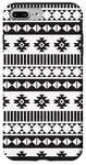 iPhone 7 Plus/8 Plus White Black Gray Tribal Monochrome Geometric Striped Pattern Case