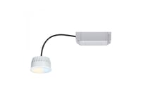 Paulmann 93074, Indbygget Lysplade, 1 Pære(R ), Led, 6 W, 6500 K, Satin Stål