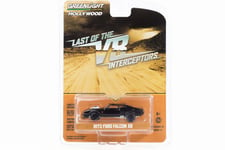 1:64 Dernier Of The V8 Interceptors 1973 Ford Falcon XB Noir Greenlight