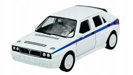 Modèle moulé sous pression Welly Lancia Delta HF Integrale White 1:34 1:39...