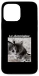 Coque pour iPhone 13 Pro Max evillarry larry chat meme brainrot lobotomisateur mastermind