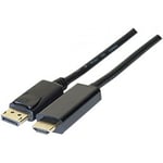 Cordon DisplayPort 1.2 vers HDMI® 2.0 - 2 m