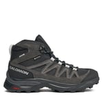 Trekking-skor Salomon X Ward Leather Mid GORE-TEX L47181900 Svart