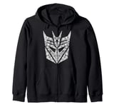 Transformers Decepticons Detailed Logo Zip Hoodie