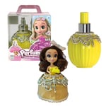 Perfumies, Poupée Flacon de parfum 14 cm, Modèle CHLOE LOVE, Accessoires inclus, Pour les enfants à partir de 3 ans, PEF003