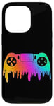 Coque pour iPhone 13 Pro Manette de jeu graphique jeux vidéo adolescents esthétiques