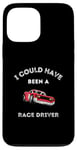 Coque pour iPhone 13 Pro Max Voiture de course Petrolhead Mechanic Race Driver Dad Père