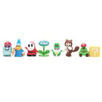 48kpl/setti Super Mario Family Luigi Yoshi Bowser Wario Peach Toad Daisy Figuurimalli Lelut