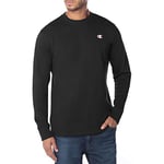 Champion LIFE mensGF70Reverse Weave Sweatshirt Long Sleeve Sweatshirt - Black - XXL