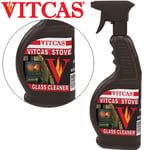 Vitcas Stove Glass Cleaner Fluid Ideal for Stove Glass, Ovens Ect