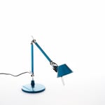 Artemide Tolomeo micro bordslampa anodiserad blå