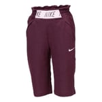 Nike G NK Culotte Studio Un Pantalon Fille, Bordeaux/HTR/Pink Foam/Pink f, FR : M (Taille Fabricant : M)